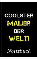 Coolster Maler Der Welt Notizbuch