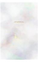 Journal: Iridescent Effect Notebook: 120-Page Lined - Luxury Rainbow Pastel Pearl(1 Pretty Notebooks)