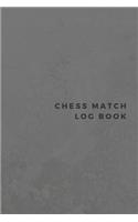 Chess Match Log Book