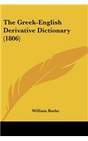 Greek-English Derivative Dictionary (1806)