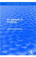 An Analysis of Knowing