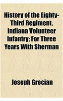 History of the Eighty-Third Regiment, Indiana Volunteer Infantry; For Three Years with Sherman