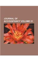 Journal of Accountancy Volume 21