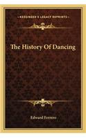 History Of Dancing