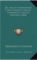 De Linguae Aethiopicae Cum Cognatis Linguis Comparatae Indole Universa (1860)