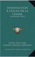 Introduction A L'Etude De La Chimie