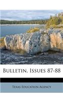 Bulletin, Issues 87-88