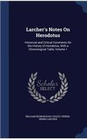 Larcher's Notes On Herodotus