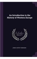 An Introduction to the History of Western Europe