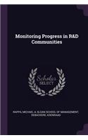 Monitoring Progress in R&d Communities