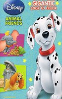 Disney Animal Friends Gigantic Book to Color