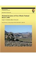 Mammal Inventory of City of Rocks National Reserve 2003