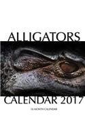 Alligators Calendar 2017: 16 Month Calendar