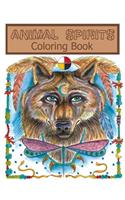 Animal Sprits Coloring Book