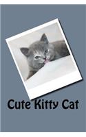 Cute Kitty Cat (Journal / Notebook)