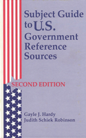 Subject Guide to U.S. Government Reference Sources