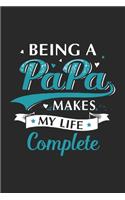 Being a papa makes my life complete: Symbol of love for dad as the gift of fathers day, thanks giving day, fathers birthday, valentine day