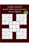 Sudokus Samouraï - Grande Taille & Gros Caractères - Niveau Difficile - N°20: 100 Sudokus Samouraï - Format A4 (8,5' x 11') - Grands Caractères (22 points) pour les Sudokus et les solutions(20 Sudoku Samouraï Difficile)