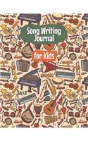 Song Writing Journal for Kids