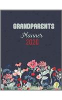 GRANDPARENTS Planner 2020: Daily Weekly Planner with Monthly quick-view/over view with 2020 calendar