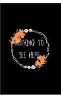 Nothing To See Here Journal