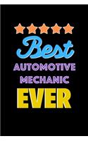 Best Automotive Mechanic Evers Notebook - Automotive Mechanic Funny Gift
