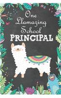 One llamazing School Principal