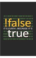 !false true