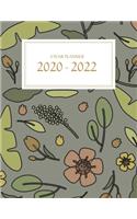 3 Year Planner 2020-2022