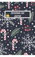 Christmas List Journal
