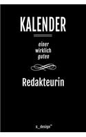 Kalender für Redakteure / Redakteur / Redakteurin
