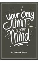 Your Only Limit Is Your Mind - Motivation Notes