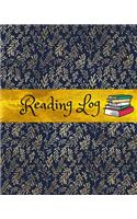 Reading Log: My Reading Journal for Keep Track & Records all the Books You Read, Perfect as a Gift For Students, Children, Teen, and Book Lovers