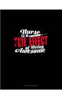 School Nurse Is A Side Effect Of Being Awesome: Genkouyoushi Notebook(1281 Genkouyoushi Notebook)