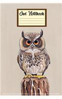 Owls Notebook