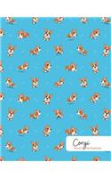 Corgi Ruled Notebook