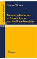Geometric Properties of Banach Spaces and Nonlinear Iterations