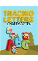 Tracing Letters Kindergarten: Letter Tracing Practice Book For Preschoolers, Kindergarten (Printing For Kids Ages 3-5)(5/8" Lines, Dashed)
