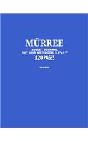 Murree Bullet Journal, Bluedog, Dot Grid Notebook, 8.5