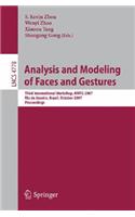 Analysis and Modeling of Faces and Gestures