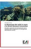La Rimozione dei relitti in mare e la Wreck Removal Convention