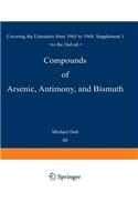 Compounds of Arsenic, Antimony, and Bismuth