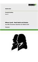 Minna Canth - Nach Recht und Gesetz