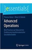Advanced Operations