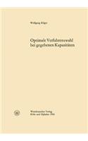 Optimale Verfahrenswahl Bei Gegebenen Kapazitäten