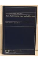Zur Autonomie Des Individuums