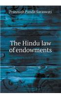 The Hindu Law of Endowments