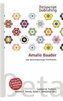 Amalie Baader: (English)