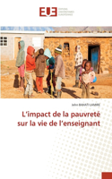 L'impact de la pauvreté sur la vie de l'enseignant