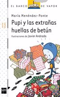 Pupi y las extranas huellas de betun